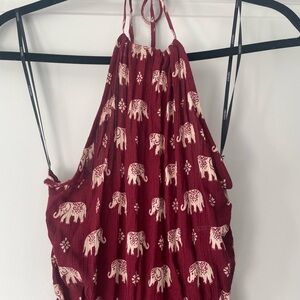 Forver 21 Elephant Print Dress